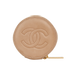 Chanel Camellia Coin Purse, &pound;250, Accessories, Beige, Leather, Back view